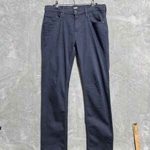 Paige Federal Jeans‎ Men's 30 Dark Wash Navy Black Slim Straight Stretch Basic